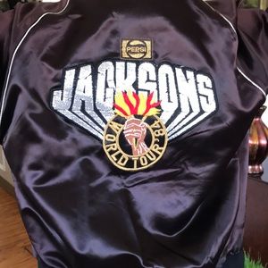 Vintage Pepsi Cola 1984 Jacksons World Tour Jacket